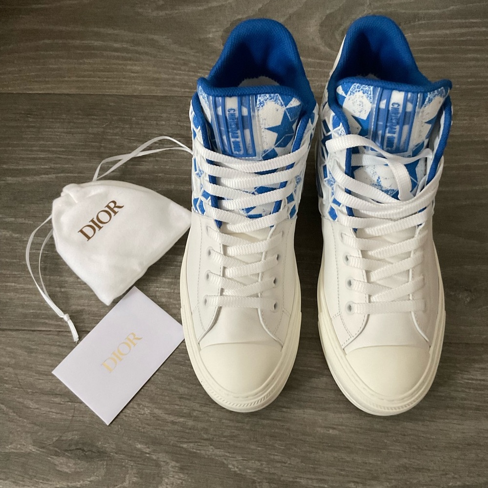 Christian Dior Walk'N'Dior Star Sneakers High Top Women’s 7